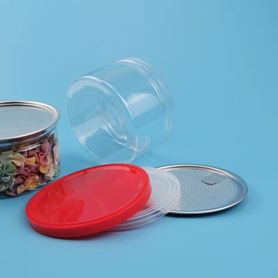 400ml FDA Fıstık Şeffaf PET Sızdırmaz Plastik Gıda Kavanozları
