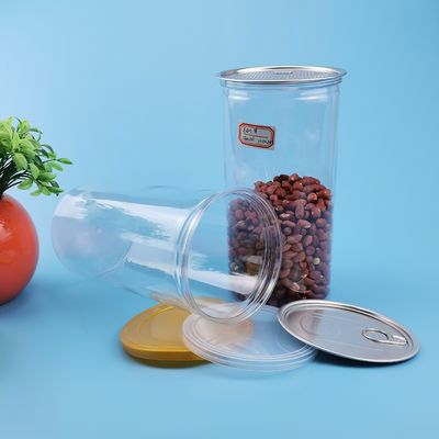 Hava geçirmez Plastik Gıda Kavanozları