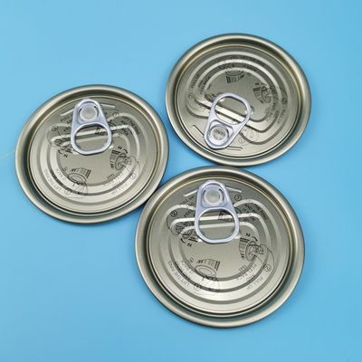 49mm Çaplı Eoe Gıda Teneke Kutuları İçin Kolay Açılan Teneke Kapak