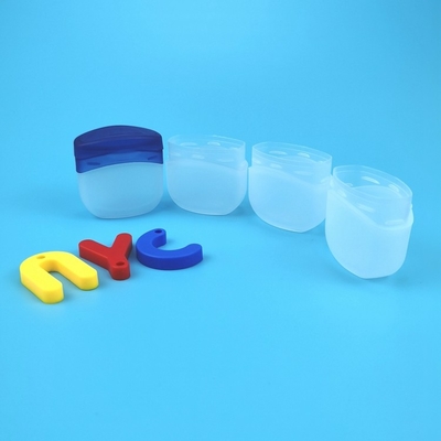 Krem Buzlu Kozmetik Losyon Kavanoz için 250g Plastik Vidalı Kapaklı Kavanozlar