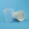 BPA içermeyen PP 15Oz Yeniden Kullanılabilir Plastik Çay Kahve Şeker Kutuları