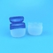 Krem Buzlu Kozmetik Losyon Kavanoz için 250g Plastik Vidalı Kapaklı Kavanozlar