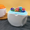 Çocuklara Dayanıklı Çamaşır Boncuk Saklama Kabı 800g Ambalaj Deterjan Kapları Plastik Kavanoz