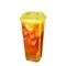 Kapaklı Kare Tek Kullanımlık Plastik Bardaklar 22oz Kabarcık Çay Bardağı Özel Logo
