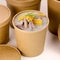 Kapaklı Gıda Sınıfı Kağıt Çorba Kabı Çorba Kasesi Çorba Ambalajı