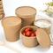 Kapaklı Gıda Sınıfı Kağıt Çorba Kabı Çorba Kasesi Çorba Ambalajı