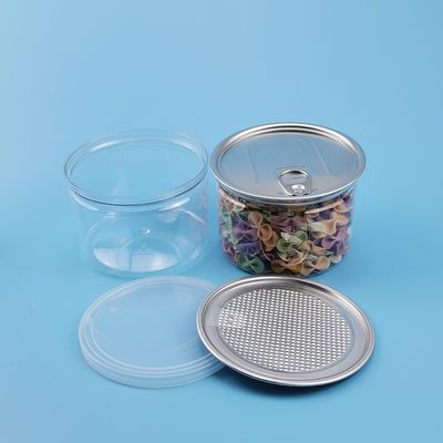 99mm 0.5L Şeker PET Kapaklı Küçük Plastik Kavanozları Soyun
