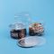 0.4L 0.5L Kolay Açık Uçlu PE Kapaklı Plastik Gıda Kavanozları